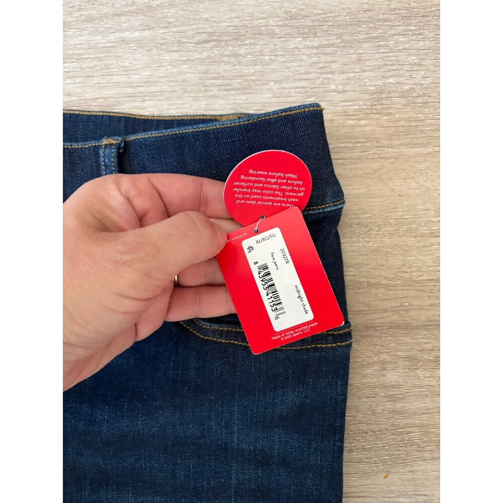 SPANX Flare Jeans in Midnight Shade - Picture 7 of 11